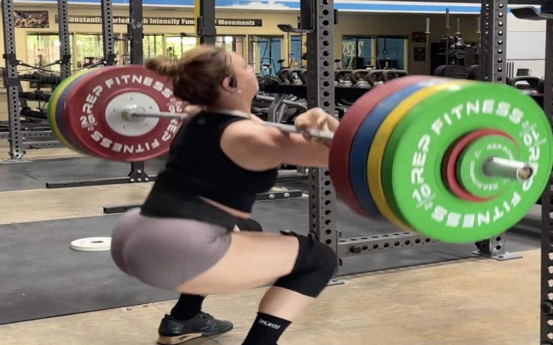 Weightlifter Kate Vibert Scores 162-Kilogram (356-Pound) Front Squat PR – Breaking Muscle
