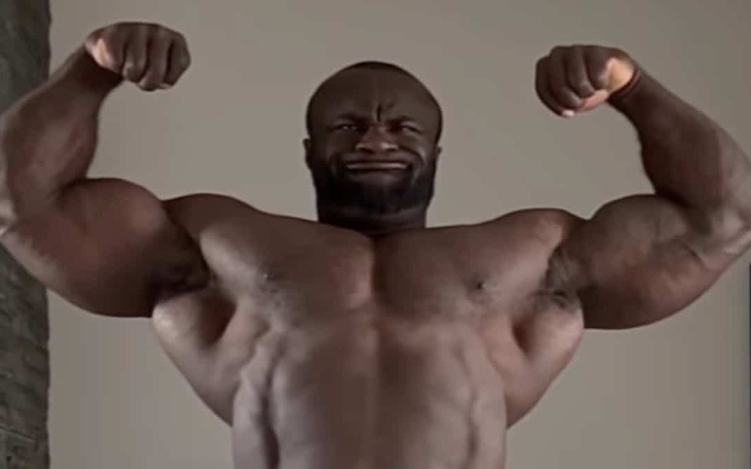 Bodybuilder Samson Dauda Weighs a Mind-Blowing 330 Pounds in Prep for 2022 Mr. Olympia