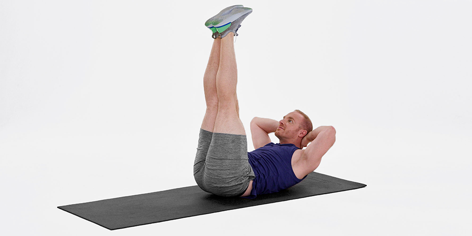 How to Do Vertical Leg Crunches