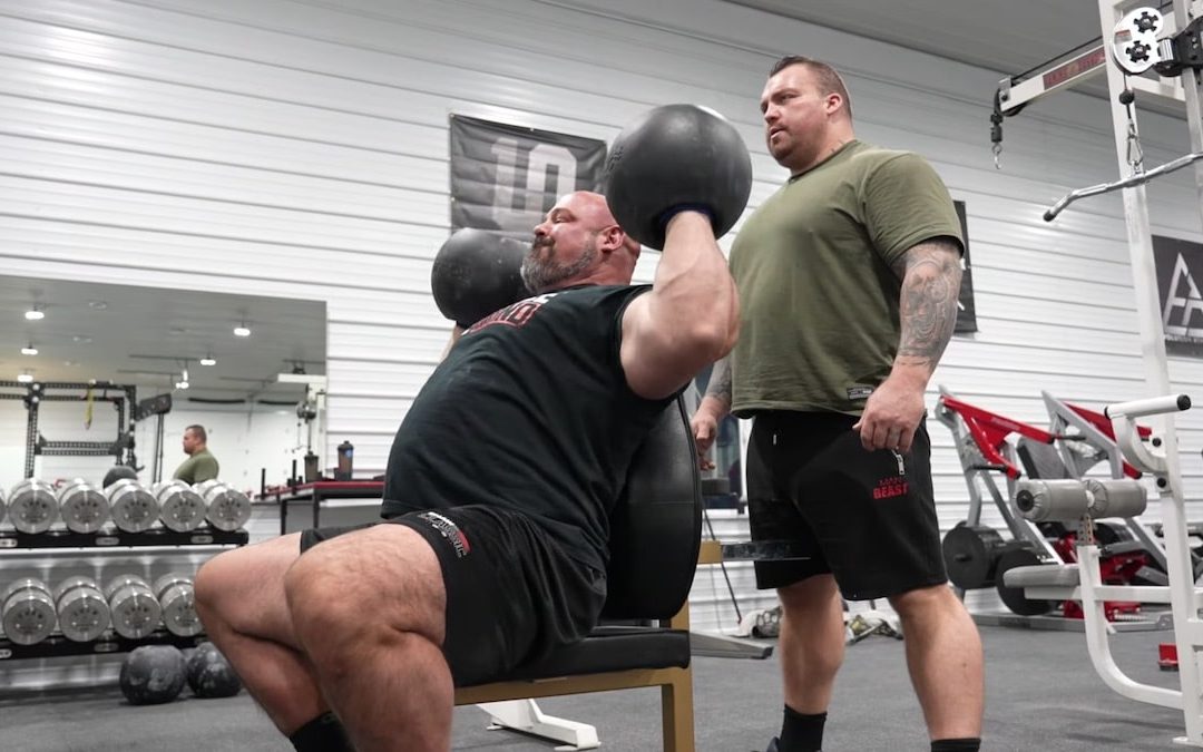Brian Shaw and Eddie Hall Team Up for a Shoulder Workout Fit for Strongman Legends – Breaking Muscle