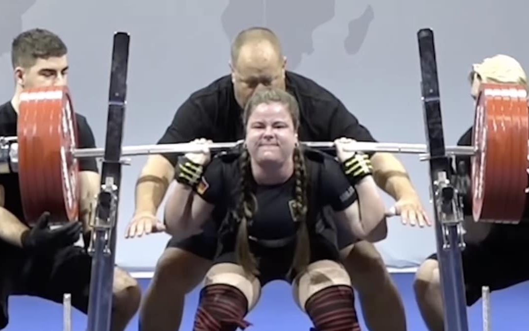 Powerlifter Sonja Stefanie Krüger (76KG) Squats World Record 280.5 Kilograms (618.4 Pounds) at 2022 IPF Equipped Worlds – Breaking Muscle