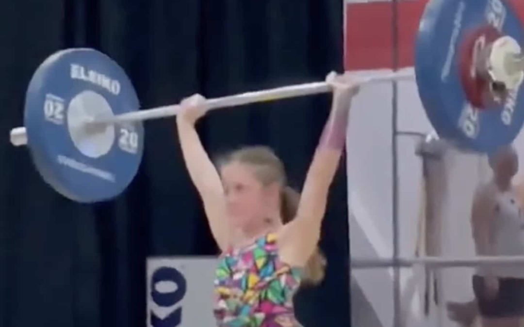 9-Year-Old Rory van Ulft Logs a Staggering 66-Kilogram (145.5-Pound) Clean & Jerk – Breaking Muscle