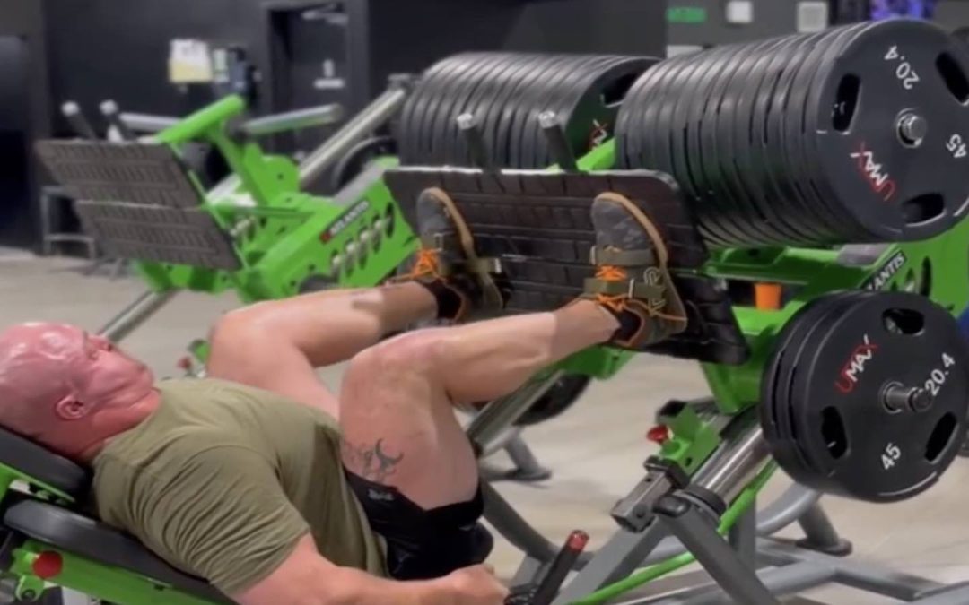 Mitchell Hooper Leg Presses 1,700 Pounds For 8 Reps Ahead of the 2023 Arnold Strongman Classic – Breaking Muscle