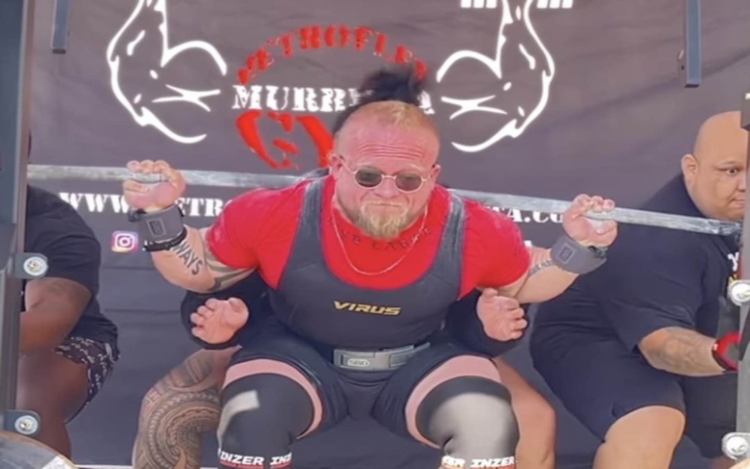 Joe Sullivan (100KG) Records All-Time Raw World Record Squat of 386 Kilograms (850.9 Pounds) – Breaking Muscle