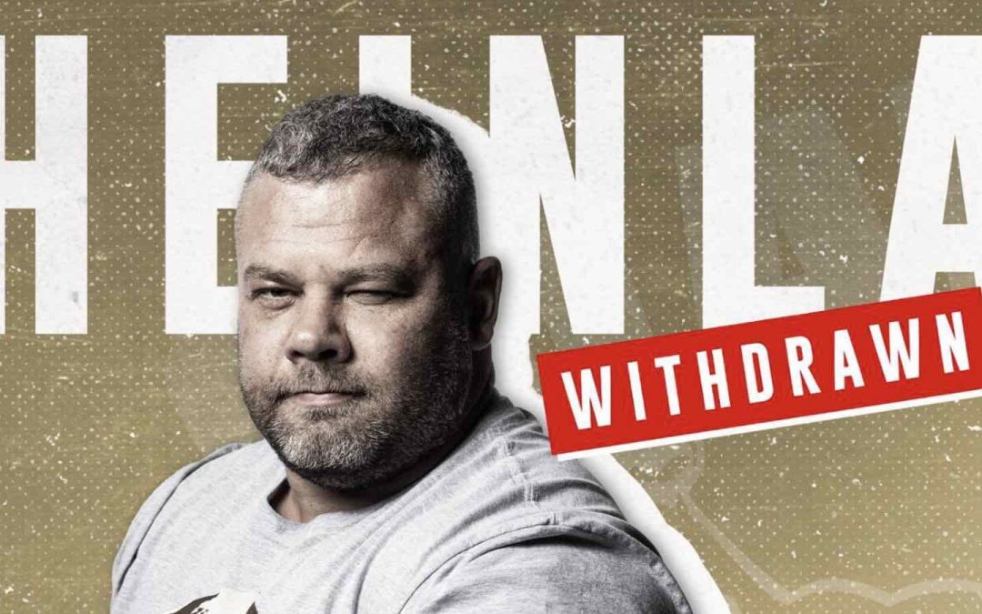 Rauno Heinla Withdraws From 2023 Europe's Strongest Man – Breaking Muscle