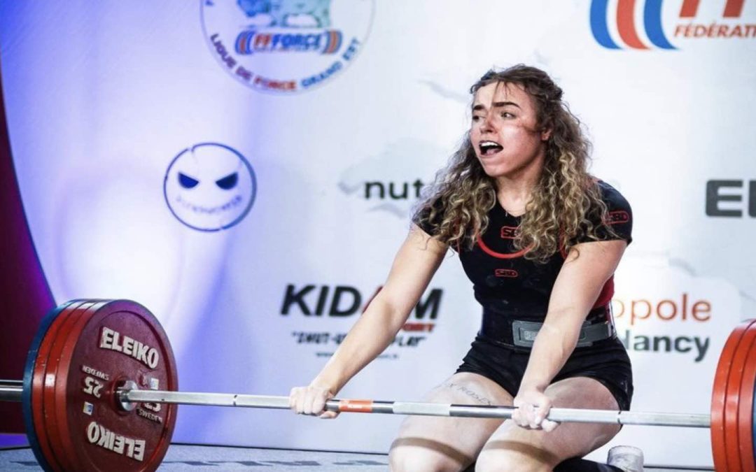 Powerlifter Samantha Eugenie (69KG) Breaks Two IPF World Records at 2023 French Junior Nationals – Breaking Muscle