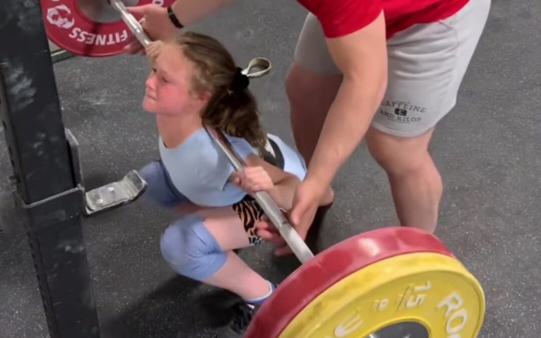 10-Year-Old Rory van Ulft Reaches New Milestone Squatting Triple Her Body Weight – Breaking Muscle